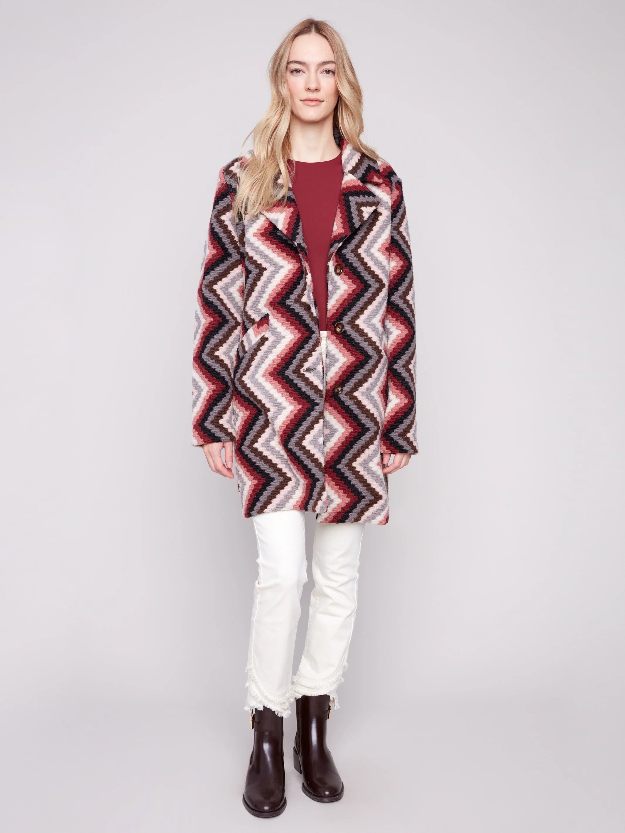 Long Crochet Coat - Primrose - Image 6